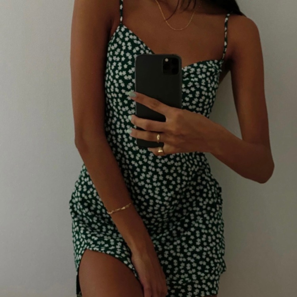 Princess Polly green sundress